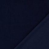 Frottee Stretch Jersey dunkelblau Oekotex Hemmers
