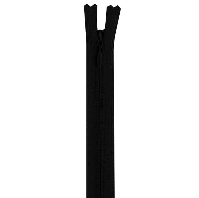 Reißverschluss YKK nahtverdeckt Farbe 580 schwarz Länge 40 cm - YKK Stoff Ambiente