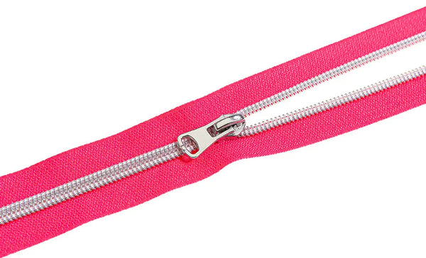 Spiralreißverschluss Endlos Meterware 6 mm pink - Veno Stoff Ambiente