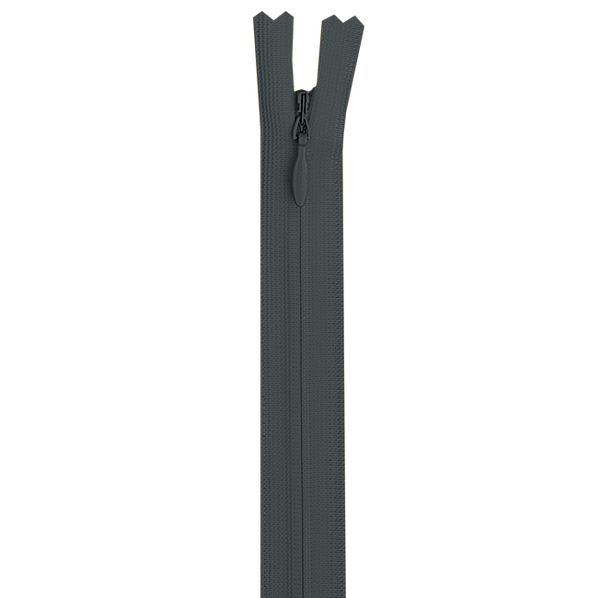 Reißverschluss YKK nahtverdeckt Farbe 182 schiefergrau Länge 40 cm - YKK Stoff Ambiente