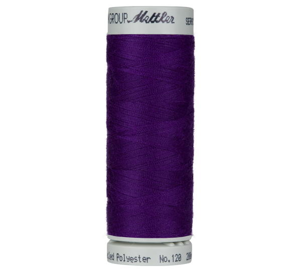 Seracycle® Allesnäher recyceltes Polyester 200 m Farbe Deep Purple 0046 - Amann Mettler® Stoff Ambiente