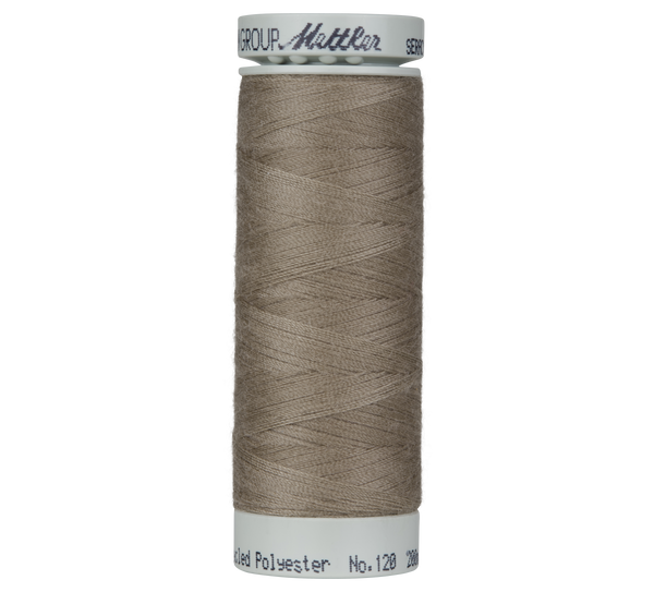 Seracycle® Allesnäher recyceltes Polyester 200 m Farbe Khaki 1228 - Amann Mettler® Stoff Ambiente
