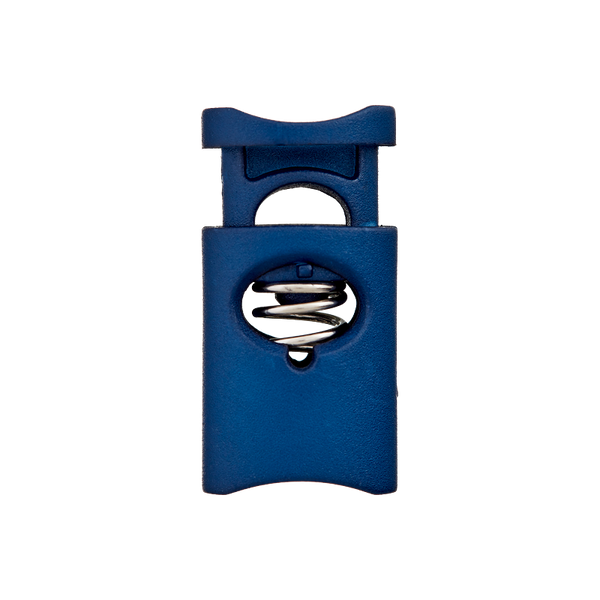 Kordelstopper 1-Loch 32mm blau - Union Knopf by Prym Stoff Ambiente
