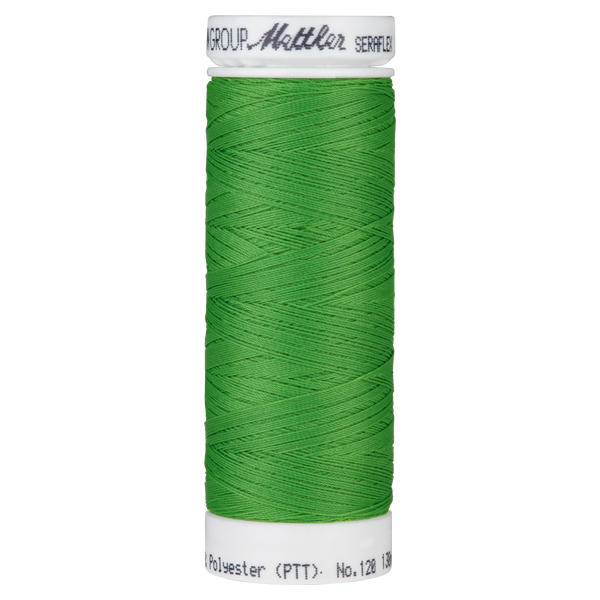 Seraflex® Elastischer Nähfaden 130 m Farbe Light Kelly 1099 - Amann Mettler® Stoff Ambiente