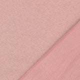 Kuschel Jogging Alpenfleece mit Baumwolle rosa - Hemmers Stoff Ambiente