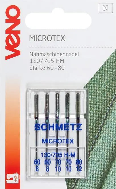 Nähmaschinennadeln Microtex 60-80 130/705 HM - Schmetz Stoff Ambiente