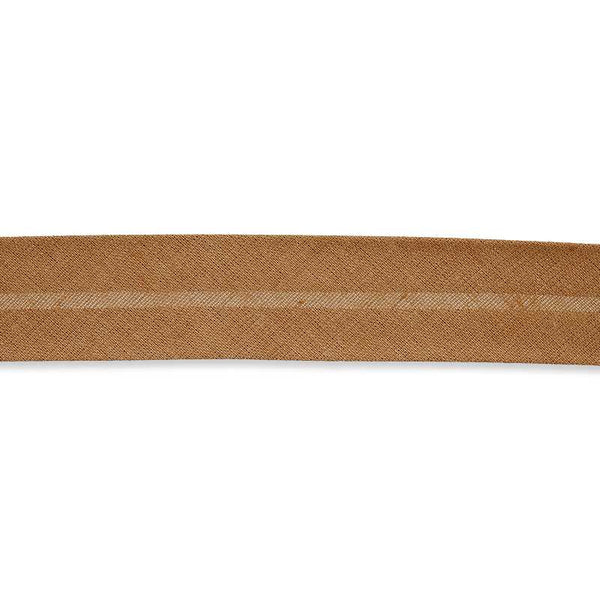 Schrägband Baumwolle 20 mm beige braun - Union Knopf by Prym Stoff Ambiente