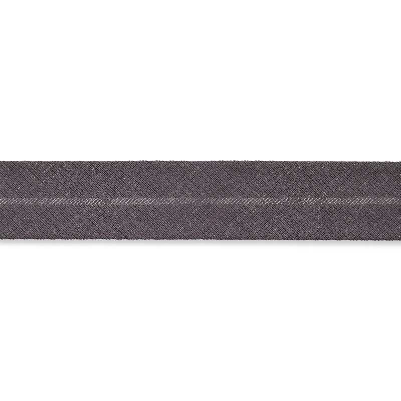 Schrägband Baumwolle 20 mm dunkelgrau - Union Knopf by Prym Stoff Ambiente