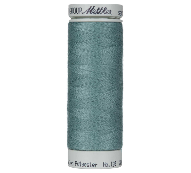 Seracycle® Allesnäher recyceltes Polyester 200 m Farbe Vintage Blue 1214 - Amann Mettler® Stoff Ambiente