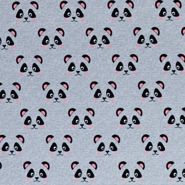 Sweat Frenchterry Petra Panda - Swafing Stoff Ambiente