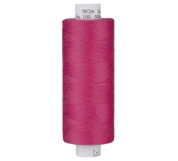 Troja Allesnäher Universalnähgarn 500 m Farbe Rosy Pink 1438 - Amann Mettler® Stoff Ambiente