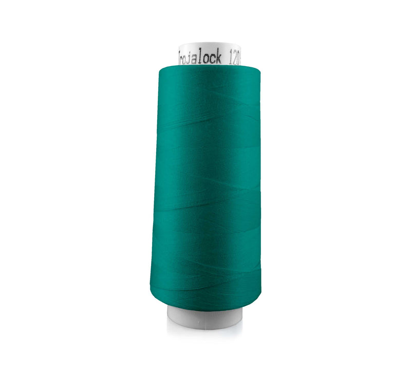 Trojalock Overlockgarn 2.500 m Farbe Emerald 71080 - Amann Mettler® Stoff Ambiente