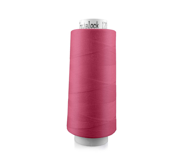 Trojalock Overlockgarn 2.500 m Farbe Pink 8813 - Amann Mettler® Stoff Ambiente