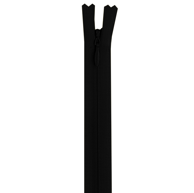 Reißverschluss YKK nahtverdeckt Farbe 580 schwarz Länge 22 cm - YKK Stoff Ambiente