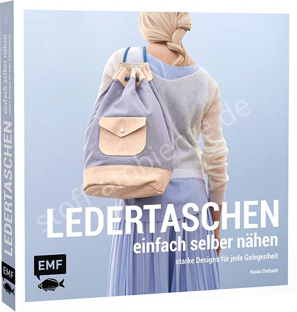 Buch Ledertaschen einfach selber nähen Kasia Ehrhardt - EMF Verlag Stoff Ambiente