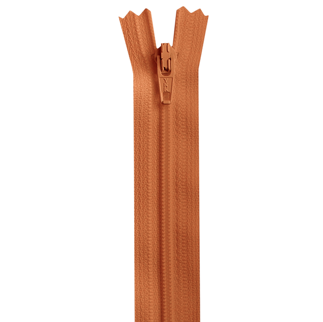 Reißverschluss YKK nicht teilbar Farbe 849 orange Länge 60 cm - YKK Stoff Ambiente