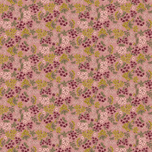 Baumwollstoff Popeline Flowers Blümchen rosa - Swafing Stoff Ambiente