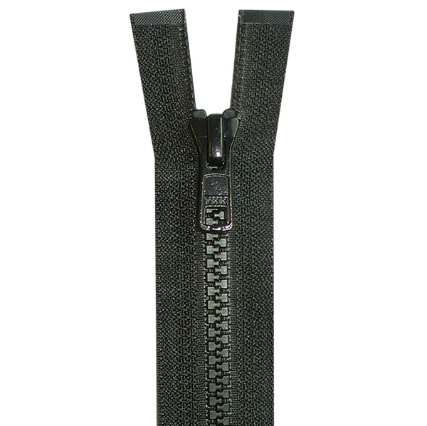 Reißverschluss YKK teilbar Jacken Farbe 580 schwarz Länge 35 cm - YKK Stoff Ambiente