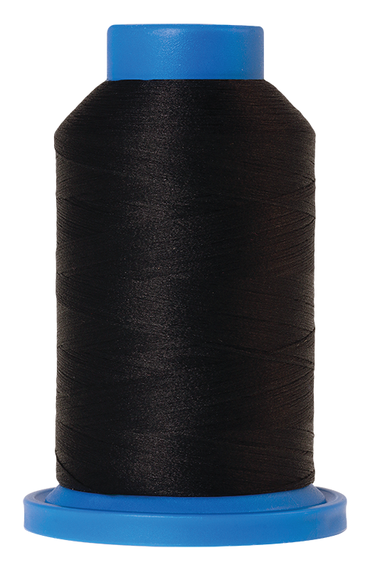 Seraflock Bauschgarn No. 120 1000 m Farbe Black 4000 - Amann Mettler® Stoff Ambiente