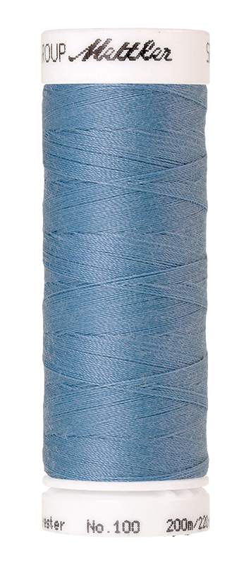Seralon® Universalnähgarn 200m Farbe Azure Blue 0272 - Amann Mettler® Stoff Ambiente