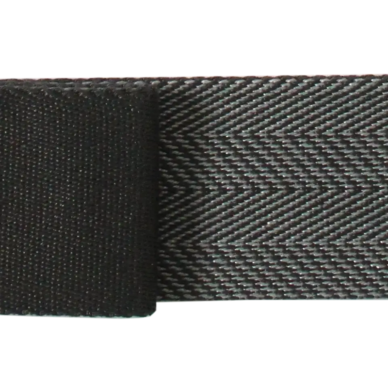 Gurtband Fischgrat 40 mm dunkelgrau - Union Knopf by Prym Stoff Ambiente