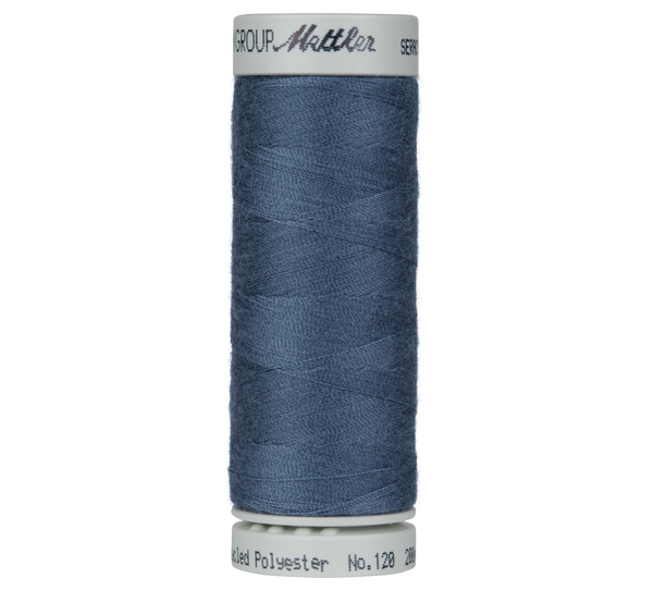 Seracycle® Allesnäher recyceltes Polyester 200 m Farbe Blue Shadow 0311 - Amann Mettler® Stoff Ambiente