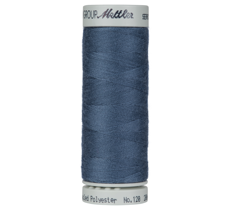 Seracycle® Allesnäher recyceltes Polyester 200 m Farbe Blue Shadow 0311 - Amann Mettler® Stoff Ambiente