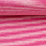 Jersey Streifenjersey Bella rosa pink - Swafing Stoff Ambiente