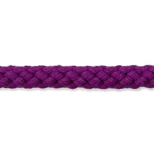 Baumwollkordel Hoodiekordel 8 mm violett - Union Knopf by Prym Stoff Ambiente