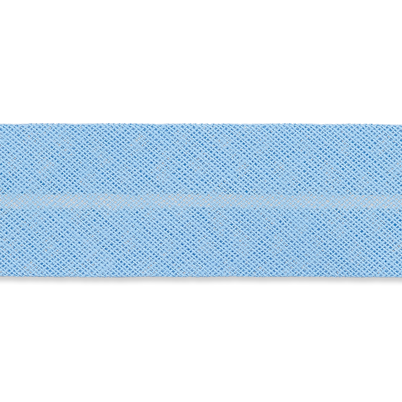 Schrägband Baumwolle 20 mm hellblau - Union Knopf by Prym Stoff Ambiente