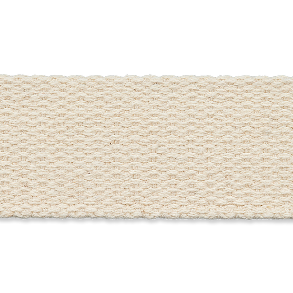Gurtband Baumwolle 40 mm creme - Union Knopf by Prym Stoff Ambiente