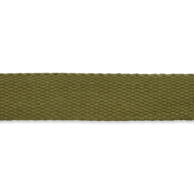 Gurtband Baumwolle 25 mm oliv - Union Knopf by Prym Stoff Ambiente
