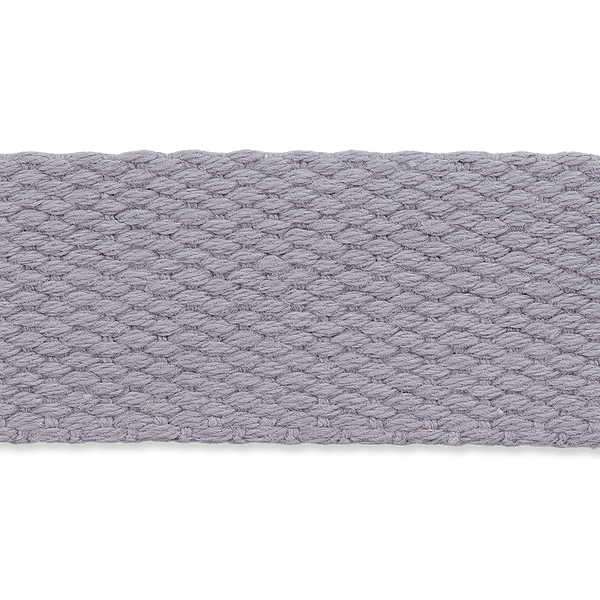 Gurtband Baumwolle 40 mm mittelgrau - Union Knopf by Prym Stoff Ambiente