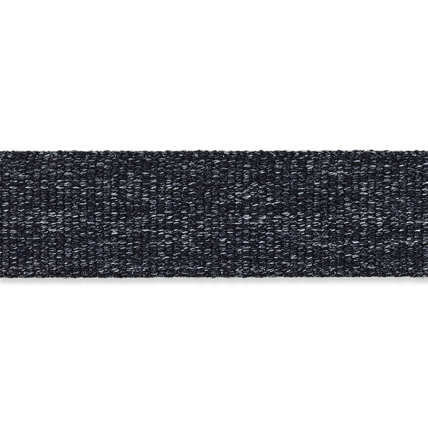 Gurtband Baumwolle 30 mm dunkelgrau/schwarz meliert - Union Knopf by Prym Stoff Ambiente