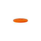 Knopf Polyesterknopf 18 mm 2-Loch orange - Union Knopf by Prym Stoff Ambiente