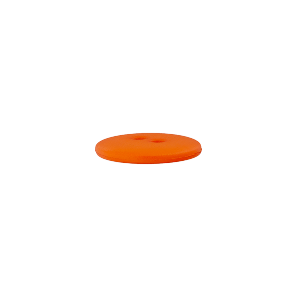 Knopf Polyesterknopf 18 mm 2-Loch orange - Union Knopf by Prym Stoff Ambiente