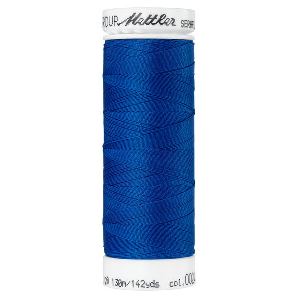 Seraflex® Elastischer Nähfaden 130 m Farbe Colonial Blue 0024 - Amann Mettler® Stoff Ambiente