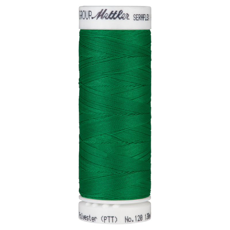 Seraflex® Elastischer Nähfaden 130 m Farbe Swiss Ivy 0247 - Amann Mettler® Stoff Ambiente